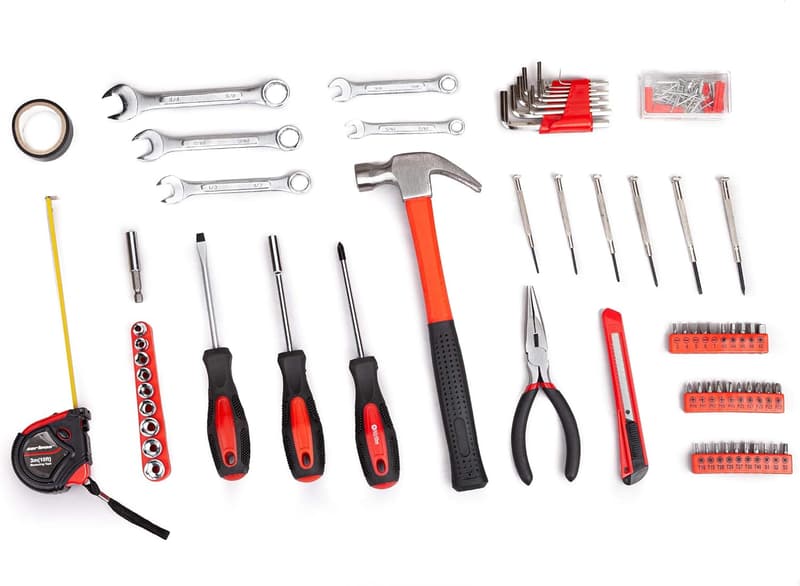 Automotive and Household Tool Set - 148 Pieces for DIY Enthusiasts