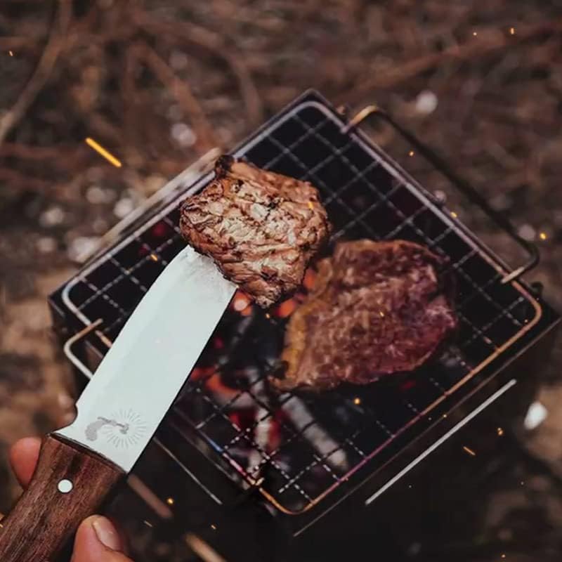 Foldable Portable Camping Stove & Grill for Outdoor Use