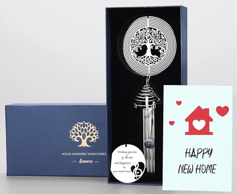 Tree of Life Wind Chime - Perfect Housewarming Gift for Couples
