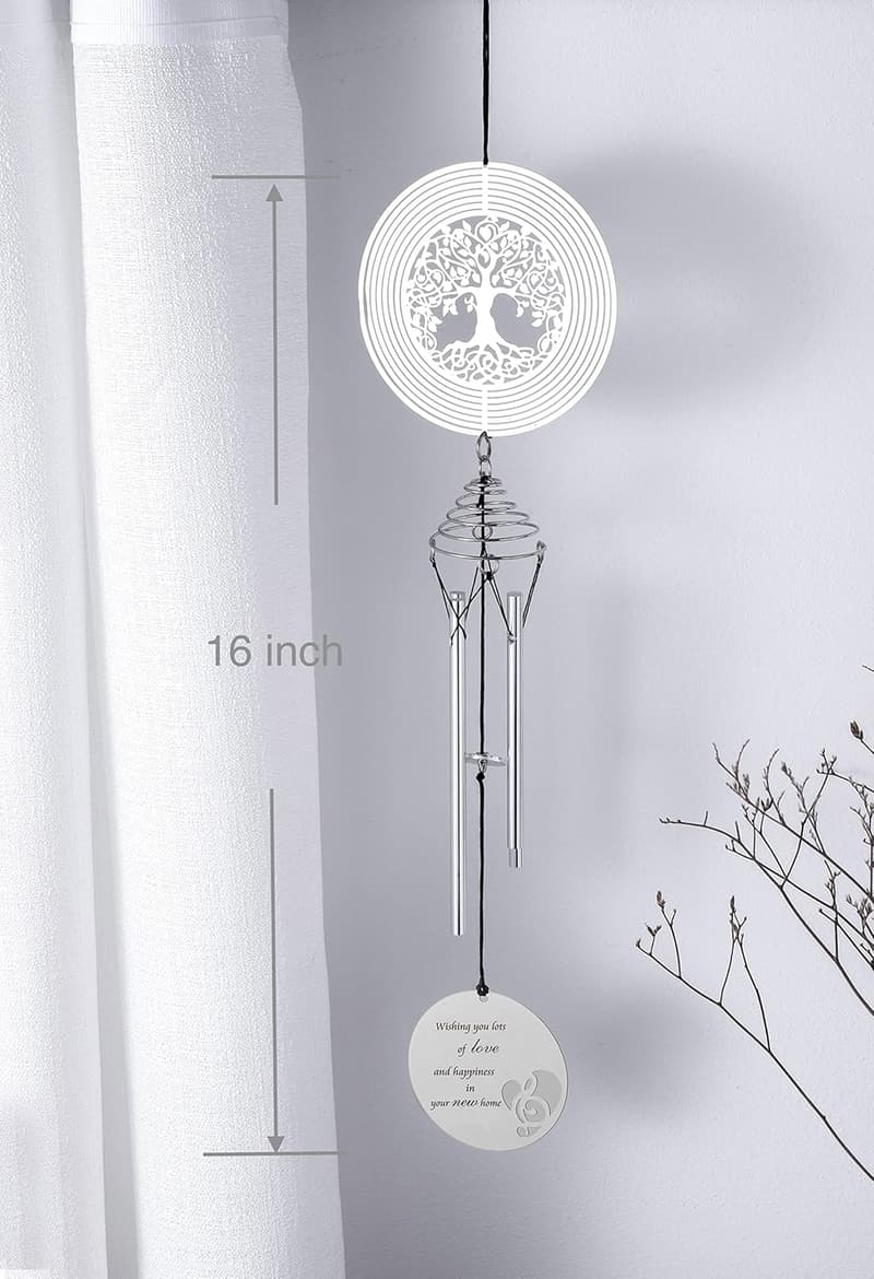 Tree of Life Wind Chime - Perfect Housewarming Gift for Couples