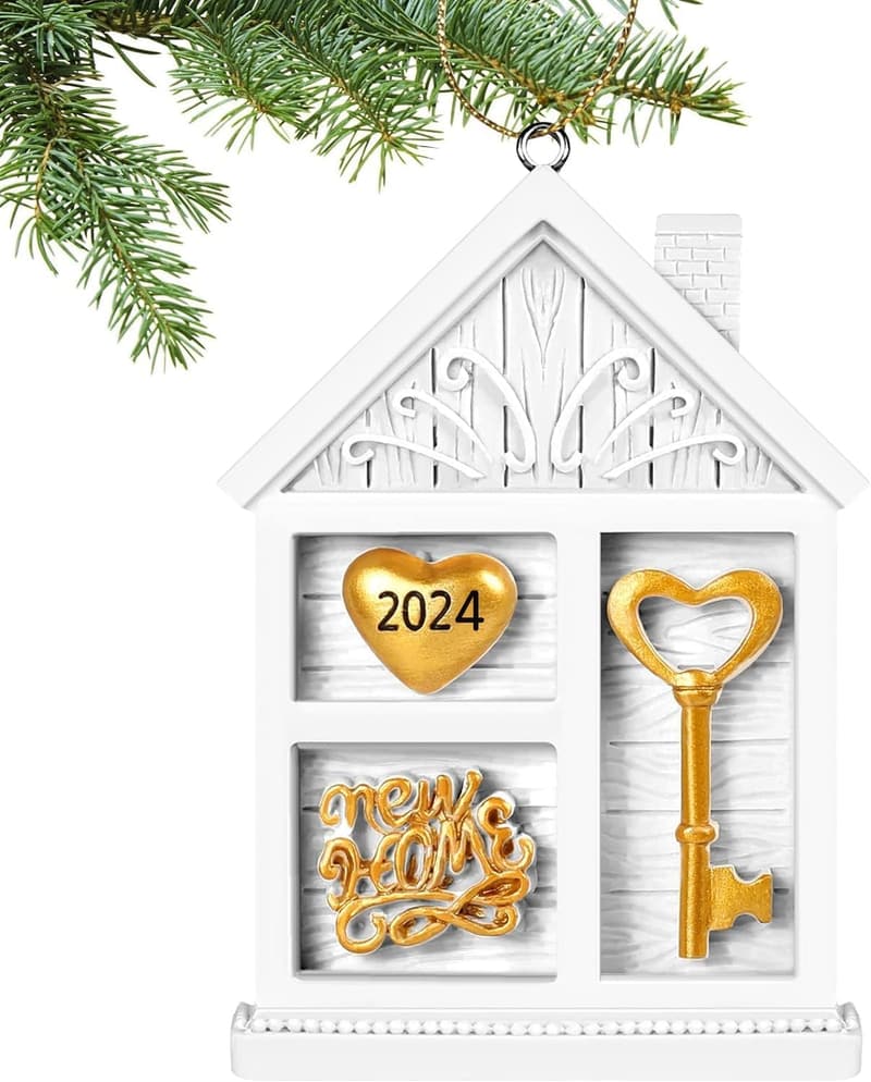 New Home Christmas Ornament - Housewarming Gift Idea