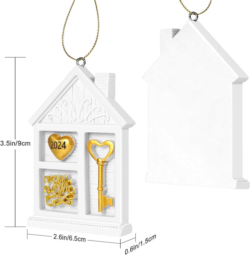 New Home Christmas Ornament - Housewarming Gift Idea