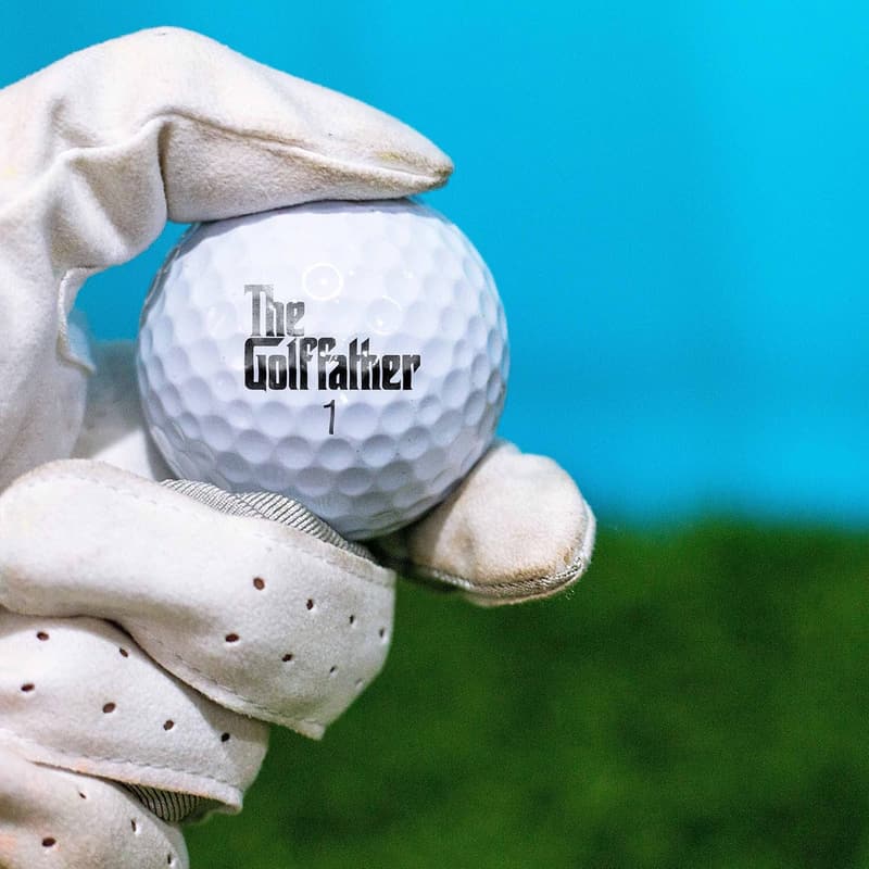 Golf Father Edition Golf Balls - Fun Gag Gift for Dad