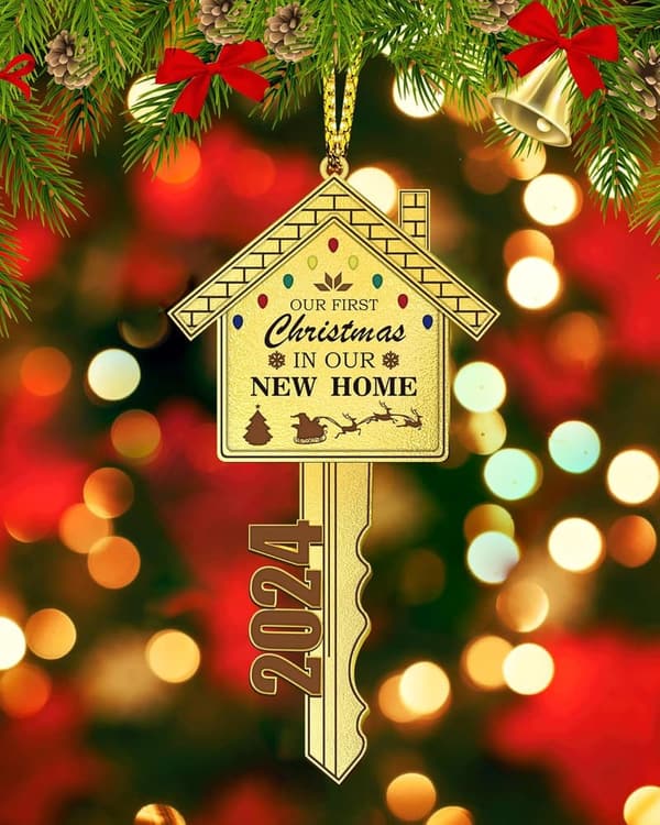 2024 Housewarming Keepsake Ornament for Couples