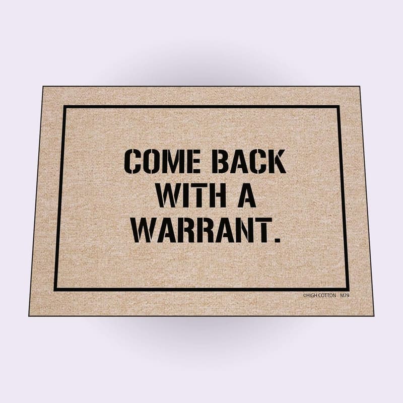Funny Durable Indoor/Outdoor Doormat - High Cotton