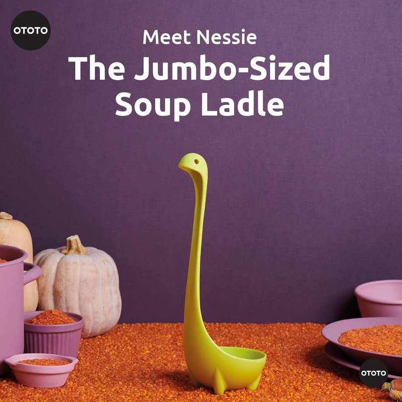 Nessie Soup Ladle - Unique Loch Ness Design Cooking Gift for Mom