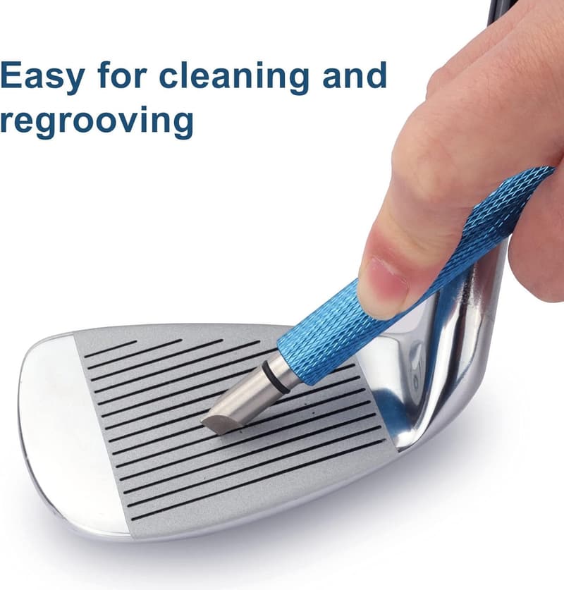 Golf Club Groove Sharpener Tool for Wedges & Irons