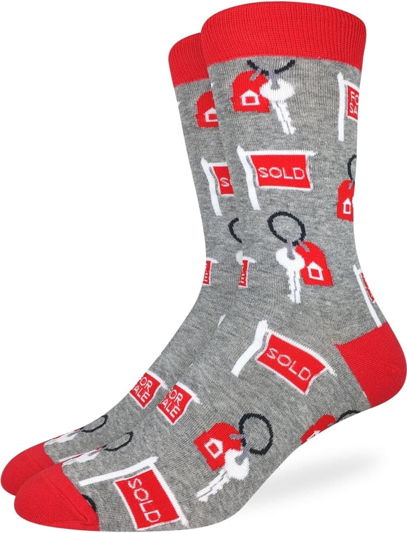 Men's American Flag & Presidents Socks - Good Luck Design
