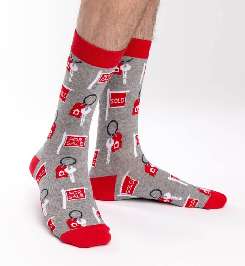 Men's American Flag & Presidents Socks - Good Luck Design