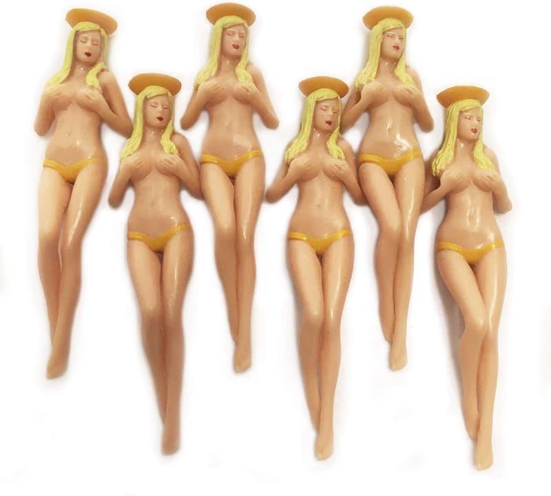 Funny Golf Tees for Men - 6 Pack Blonde Bombshell Design
