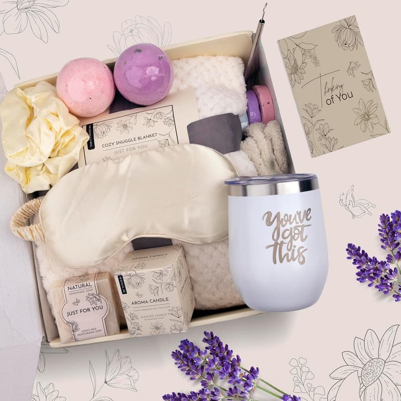 Feel Better Care Package for Women – Encouragement Gift Basket