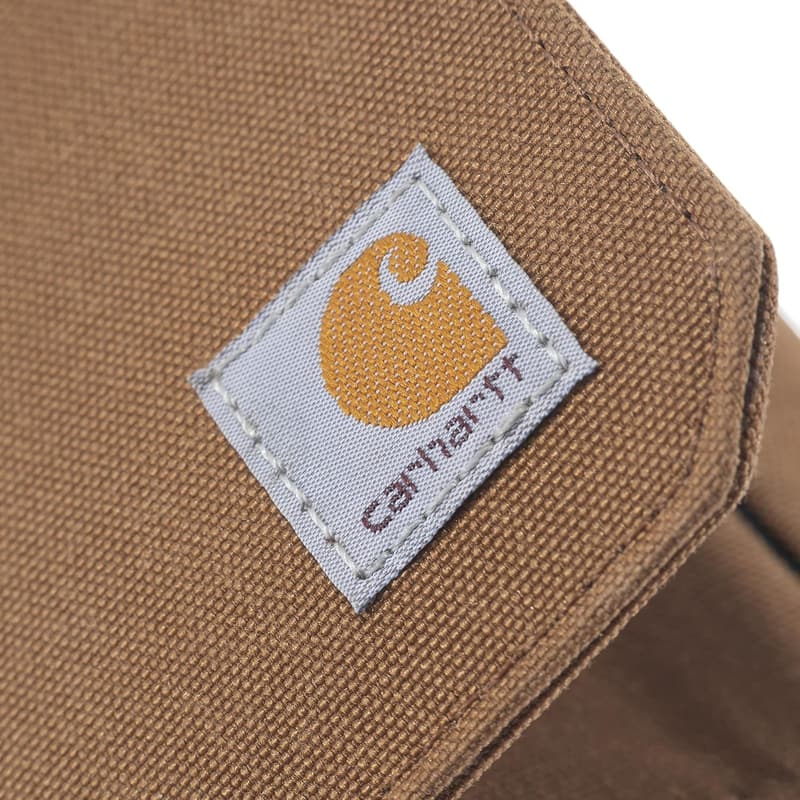 Carhartt Durable Men's Trifold Wallet in Leather & Canvas