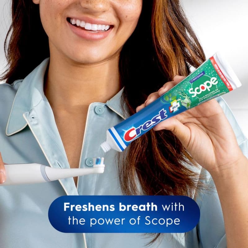 Crest Whitening Toothpaste Pack - Anticavity Fluoride, Mint Flavor