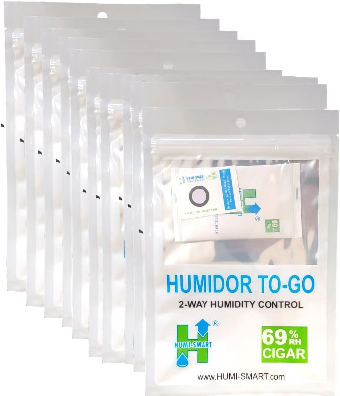 Humi-Smart 69% Humidor To Go with 8G Pack - 10 Count