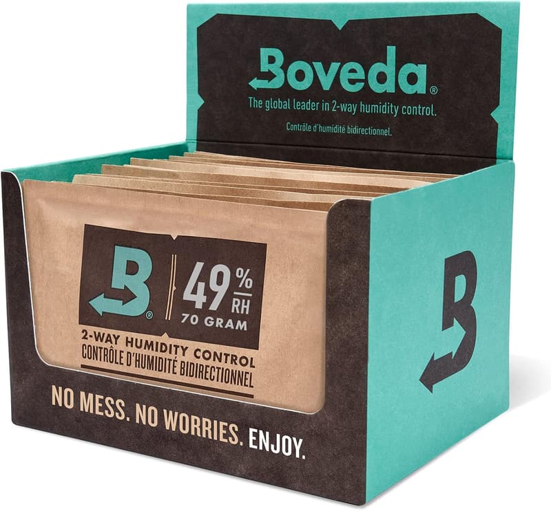 Boveda 49% Humidity Control Replacement Packs – 12 Pack