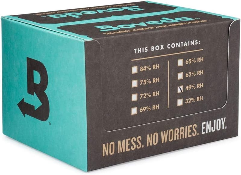 Boveda 49% Humidity Control Replacement Packs – 12 Pack
