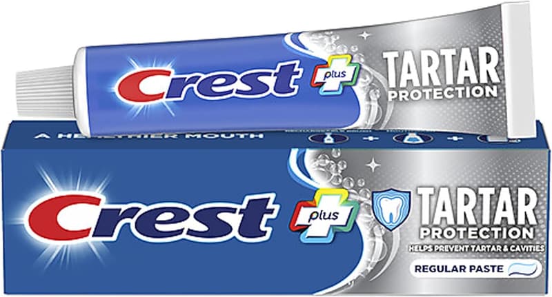 Crest Anticavity Toothpaste with Fluoride, 2.4oz (Pack of 3)