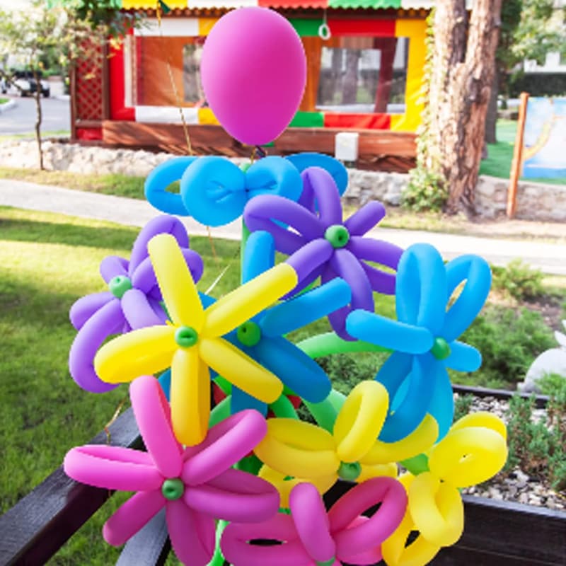 Colorful Balloon Twisting Kit for Kids' Birthday Parties