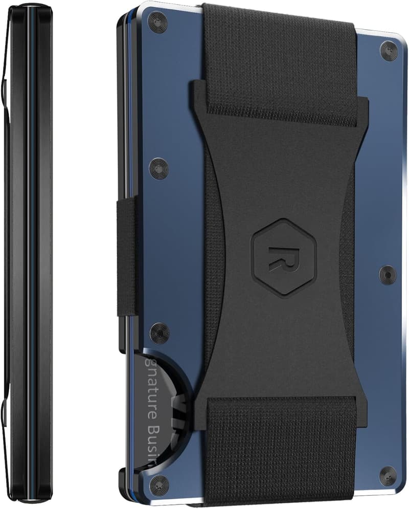 Slim Minimalist RFID Wallet for Men - Front Pocket Card Holder