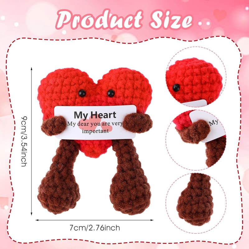 Cute Crochet Turtle for Valentine's Day - Gift for Couples