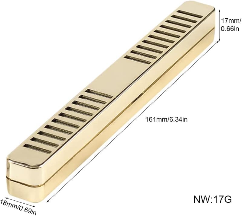 Cigar Humidifier for Humidors - 2-Pack Gold Moisturizers