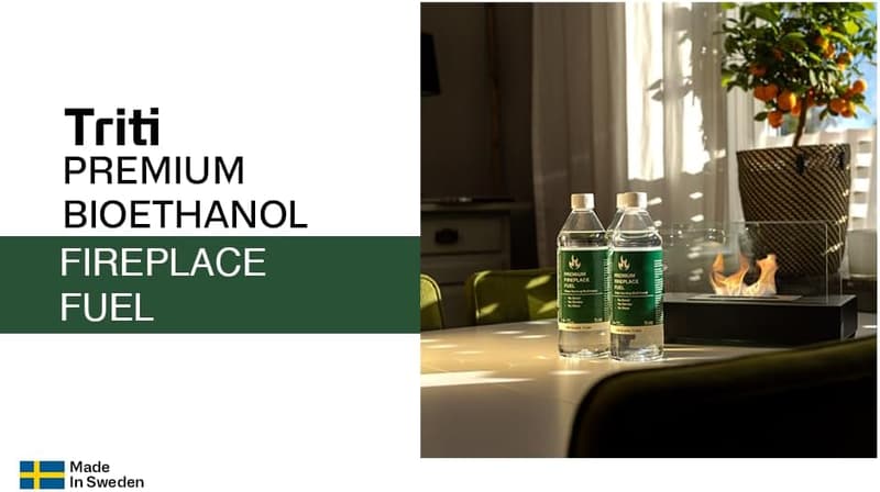 Portable Bioethanol Fuel for Indoor/Outdoor Fire Pits