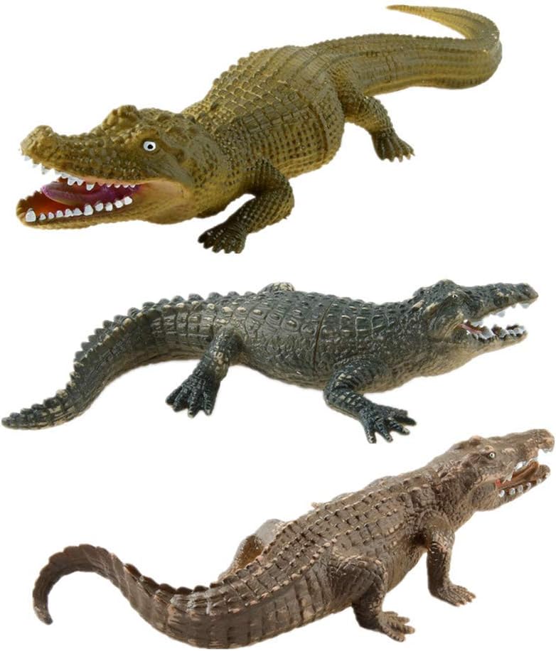 Safari Animal Figurines Set – 3PCS Toy Animals for Kids