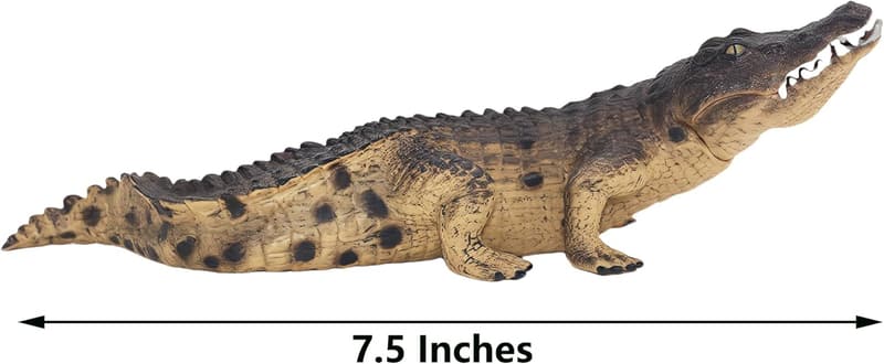 Wildlife Safari Crocodile Action Figure for Kids