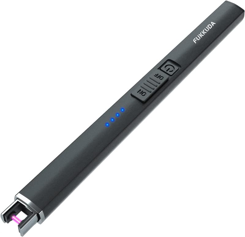 USB Rechargeable Plasma Arc Lighter - Windproof & Safety Switch