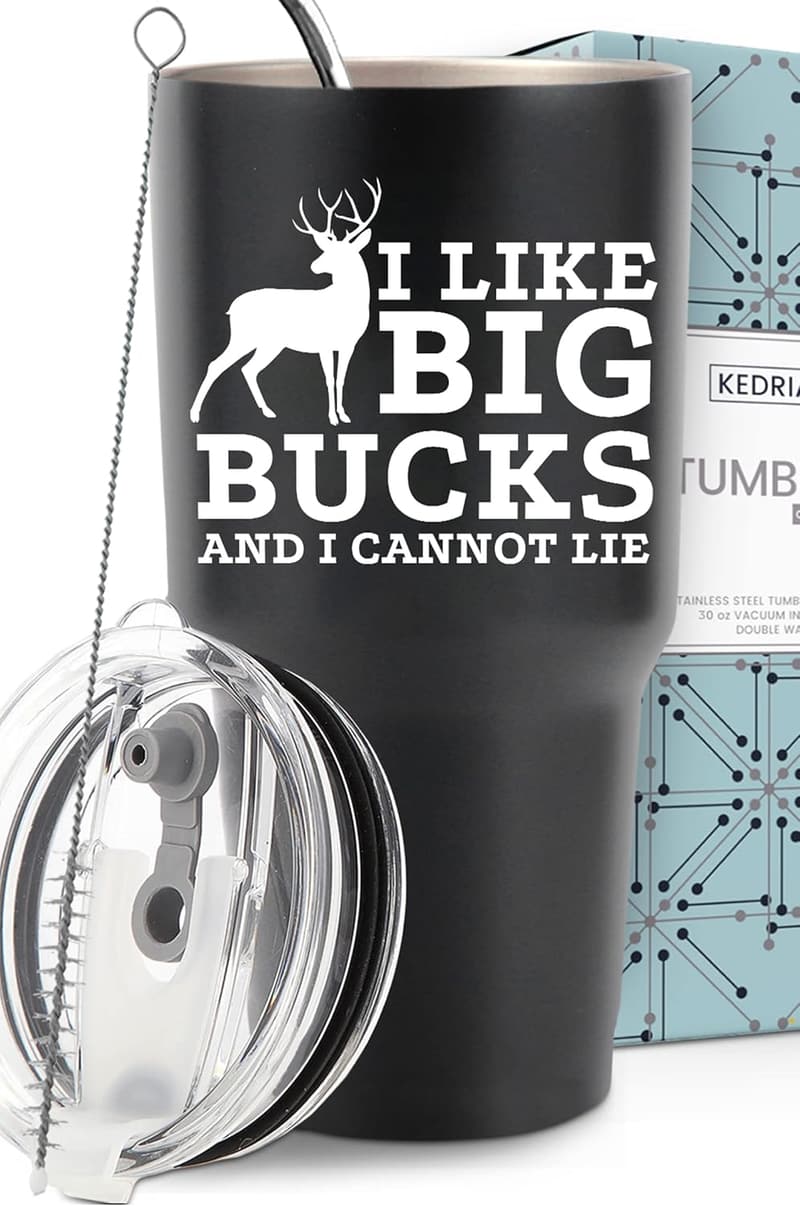 Funny Hunting Tumbler 30oz - Unique Gift for Men