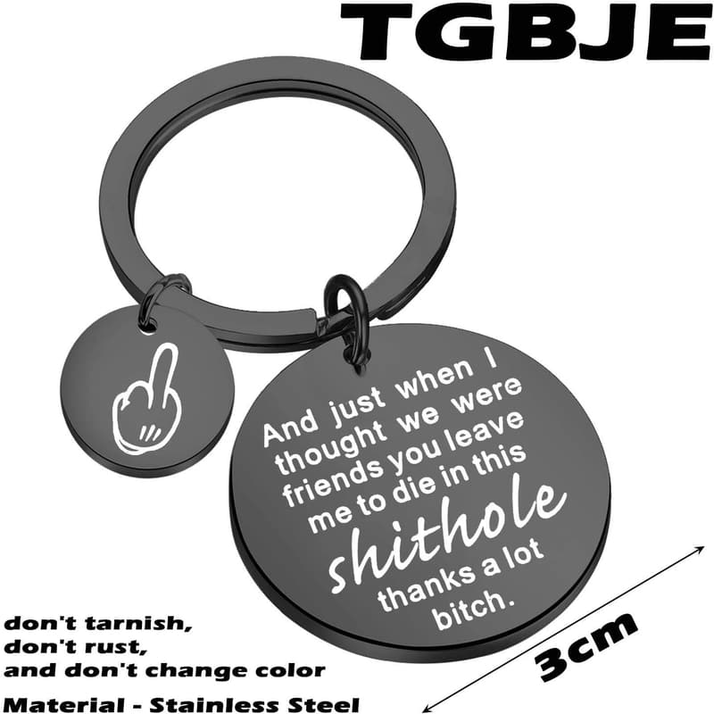 Going Away Gift Keychain for Coworkers