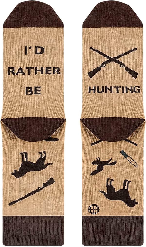 Funny Hunting & Outdoor Socks for Men and Women