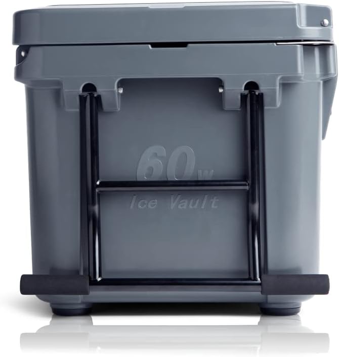 60 Quart Roto-Molded Ice Cooler – Holds Ice for 10 Days