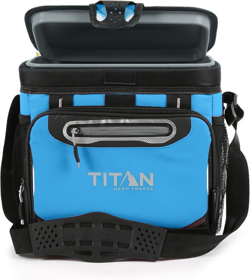 Deep Freeze Zipperless Cooler with SmartShelf - Beach & Camping
