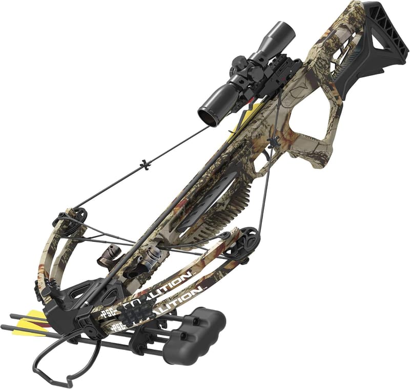 Mini Crossbow for Hunting and Target Shooting - 300 FPS, 130 Lbs