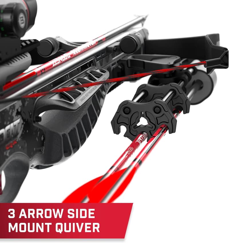 Barnett Wildcat CRX Tactical Recurve Crossbow with Scope and Quiver