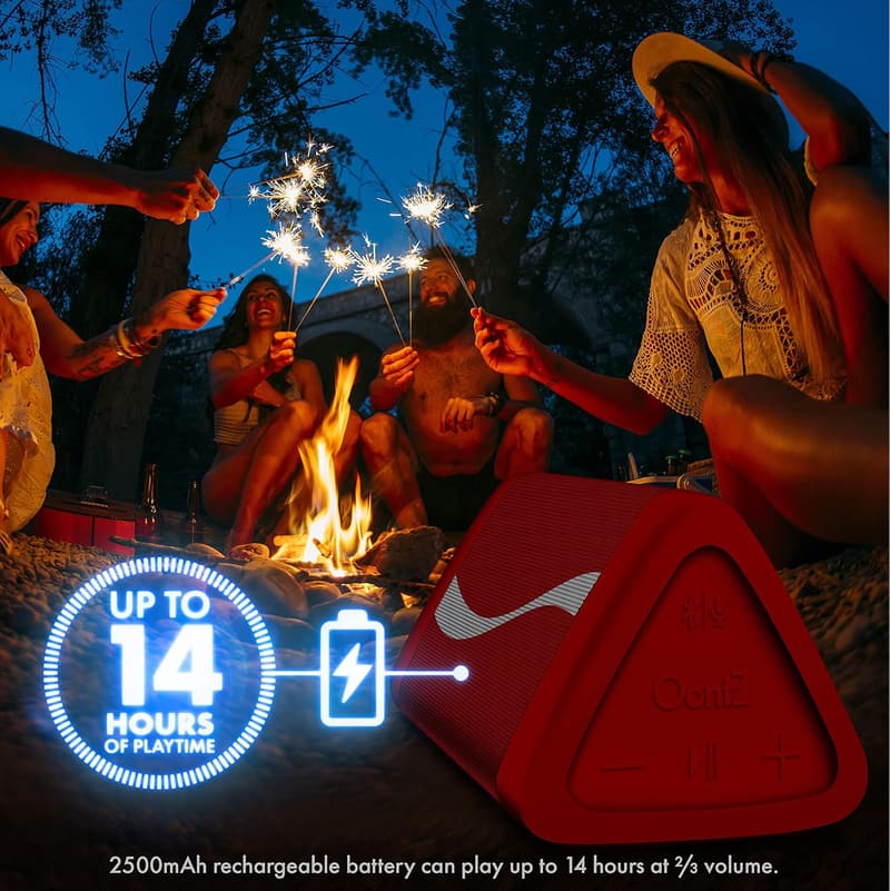 Upgraded Portable Bluetooth Speaker - 14-Hr Battery, IPX5 Water-Resistant