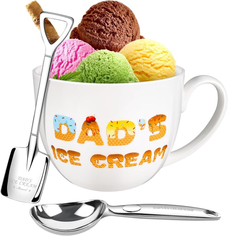 Personalized 24oz Ice Cream Bowl for Father's Day Gift