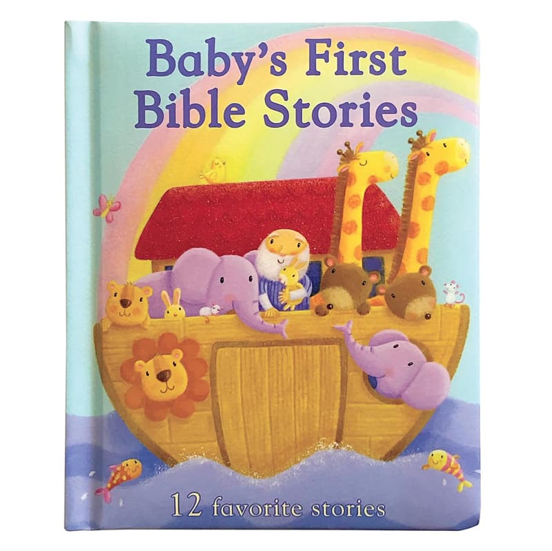 Baby's First Bible Stories Padded Board Book for Newborns