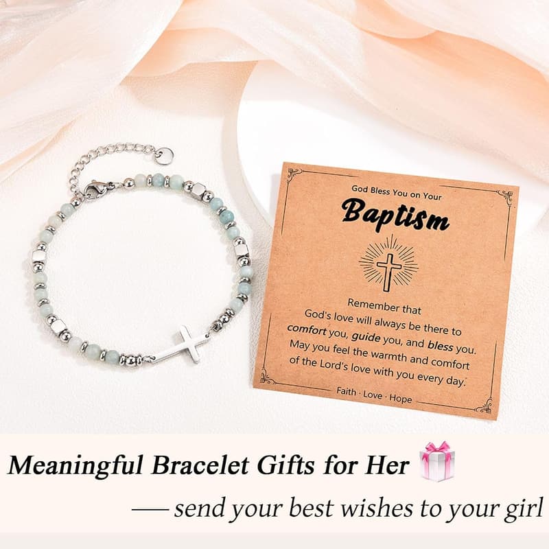 Christian Cross Bracelet for Women - Meaningful Gift for Her