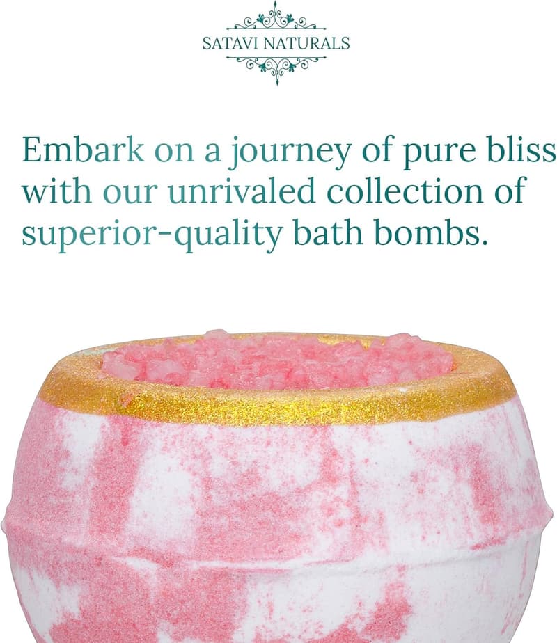 Aromatherapy Bath Bombs (6 Pack) for Silky Smooth Skin
