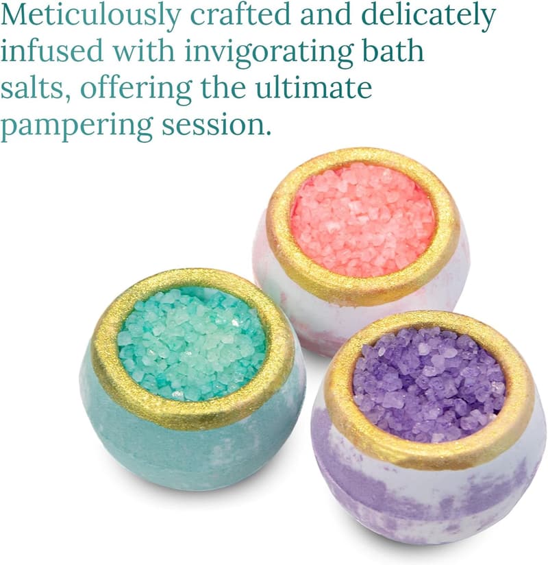 Aromatherapy Bath Bombs (6 Pack) for Silky Smooth Skin