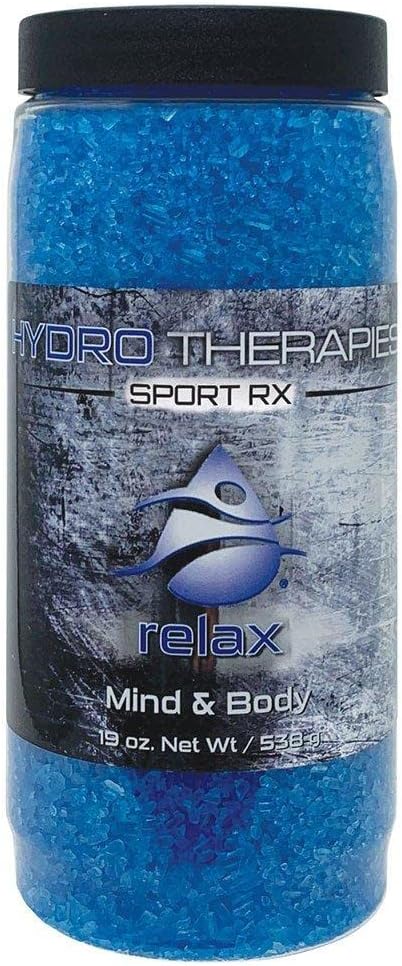 Spa Crystals for Hot Tubs - 19 oz Blue Therapy Solution
