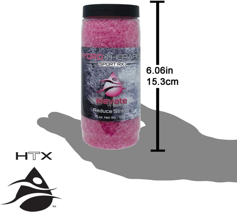 Spa Crystals for Hot Tubs - 19 oz Pink Healing Benefits