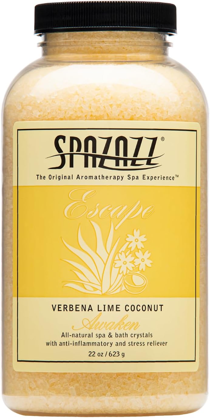 Lime Coconut Spa and Bath Crystals, 22 Ounces
