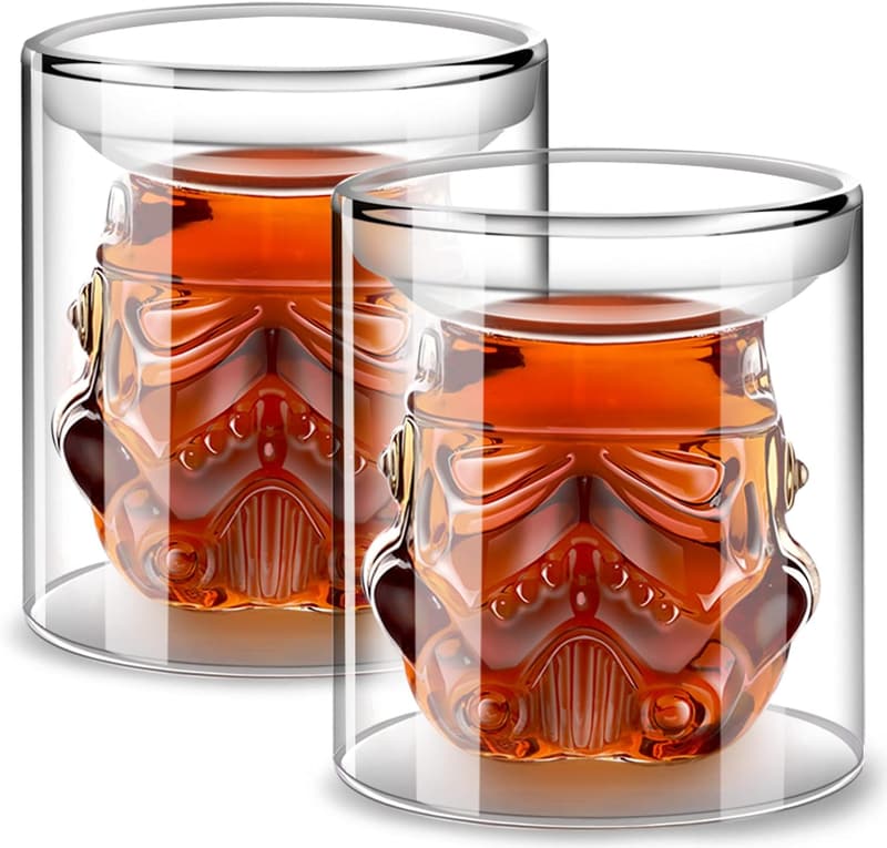 Whiskey Carafe and Glass Set for Men - 150ml, 2 Pieces