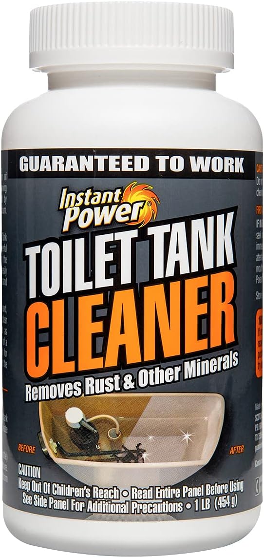 Toilet Tank Cleaner Powder – Rust & Mineral Remover, 16 Oz