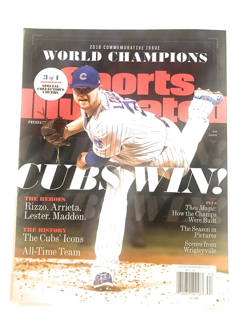 Chicago Cubs 2016 World Series Champions Commemorative Issue