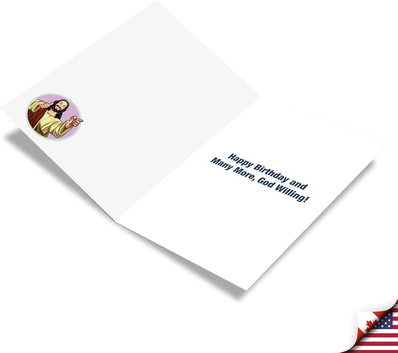 50th Birthday Funny Greeting Card with Envelope