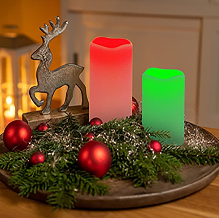 Color Changing LED Flameless Candles - 9-Pack